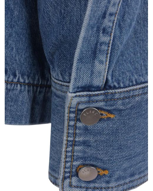 Giacca Denim di Plan C in Blue