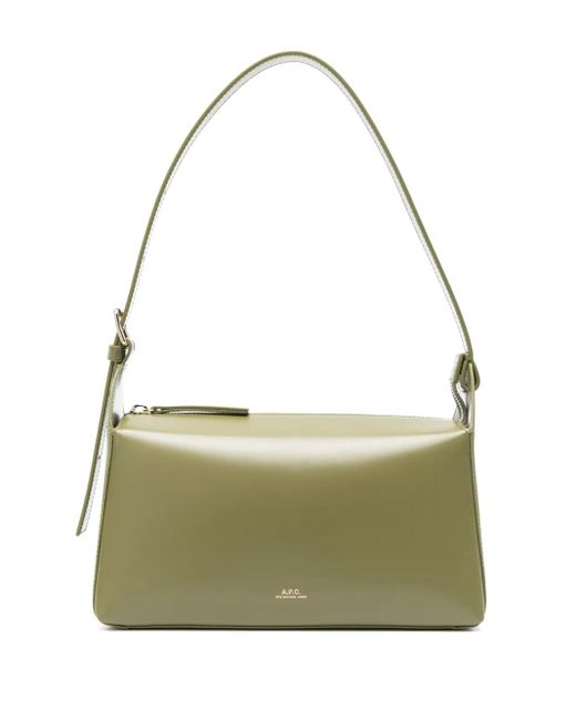 A.P.C. Green Virginie Shoulder Bag