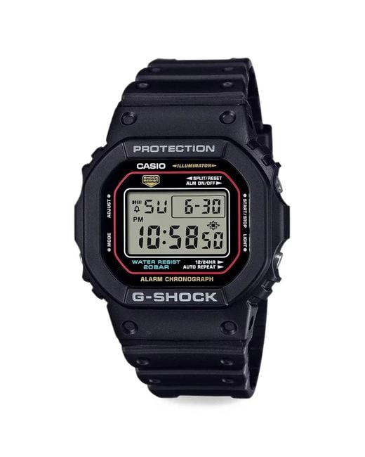 G-Shock Blue G-Shock 5600 Digital 48Mm Watch for men