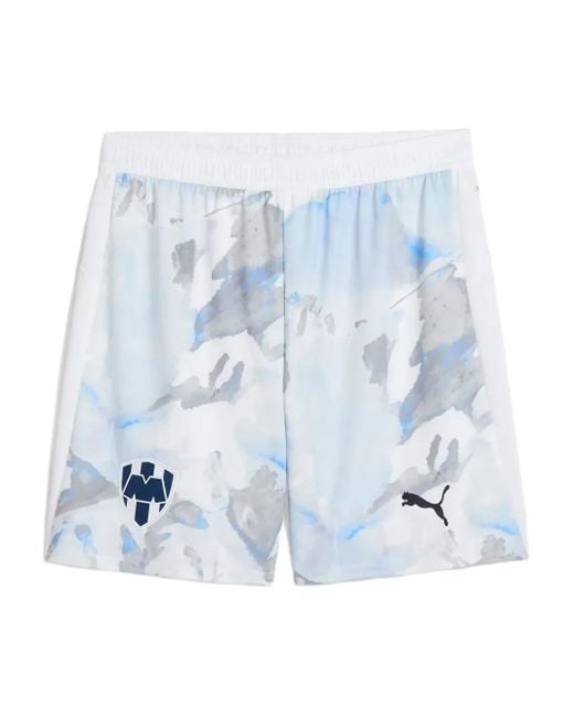 PUMA Blue X Cwc Monterrey Soccer Shorts for men