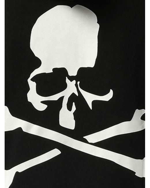 Mastermind Japan Black Logo-Print Drawstring Hoodie for men