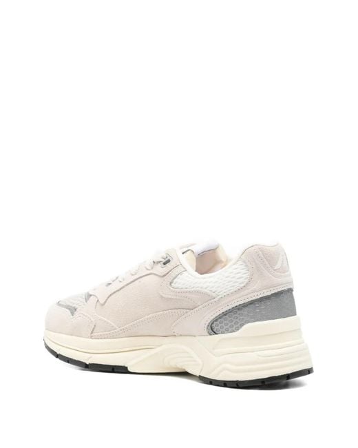 Autry White Hyperway Low Suede/Mesh