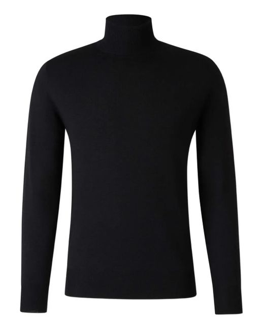 Canali Pullover mit Stehkragen in Black für Herren