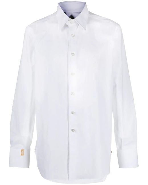 Billionaire White Cut Shirt for men