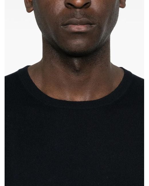 Kangra Blue Crew-Neck Sweater for men