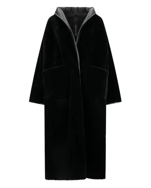 Blancha シアリング コート Black