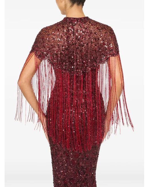 Capa Astralis Jenny Packham de color Red