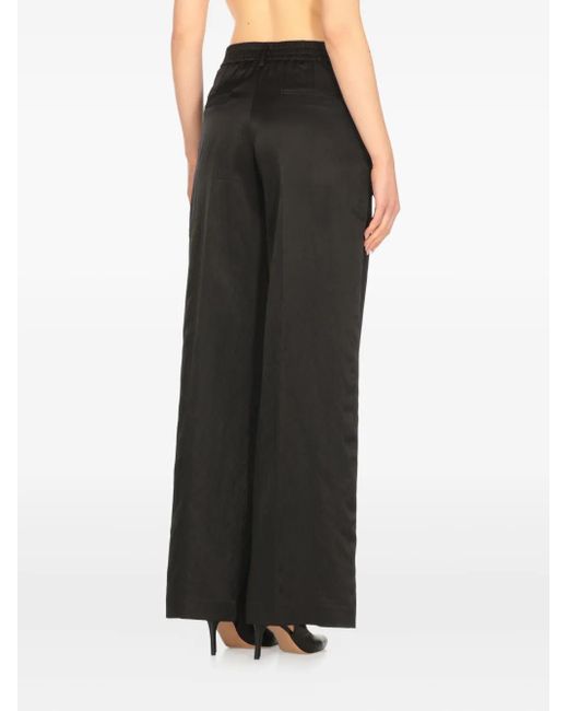 PT Torino Gray Palazzo Trousers
