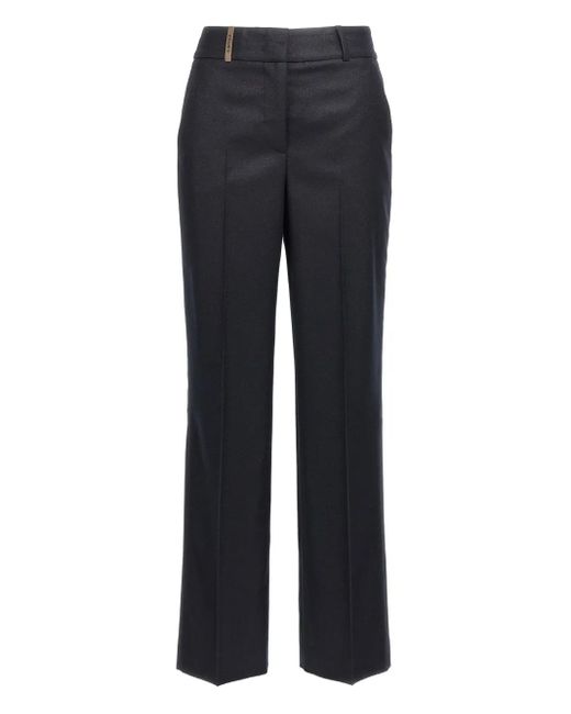 Peserico ストレートパンツ Blue