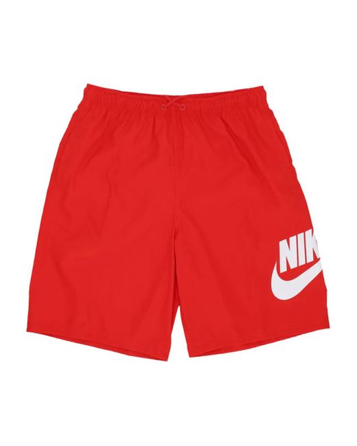 Nike Red Club Woven "University/ Shorts for men
