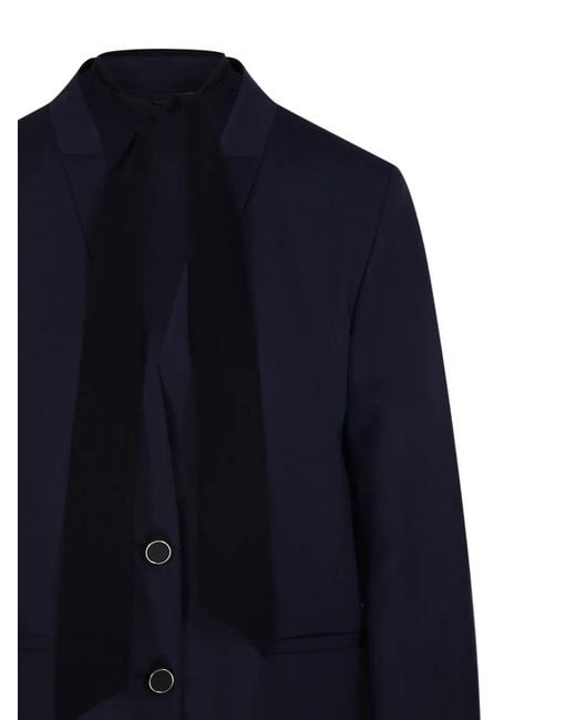 Forte_forte Blue Button-Up Blazer