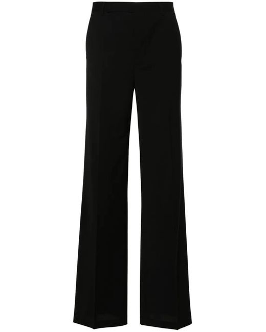 Rick Owens Black Dietrich Straight-Leg Trousers
