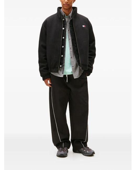 Tommy Hilfiger Black Zip-Fastening Jacket for men