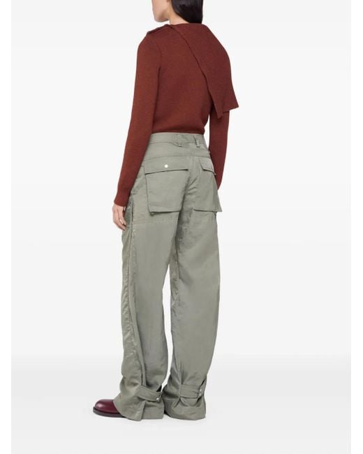 Rabanne Brown Wool Jumper