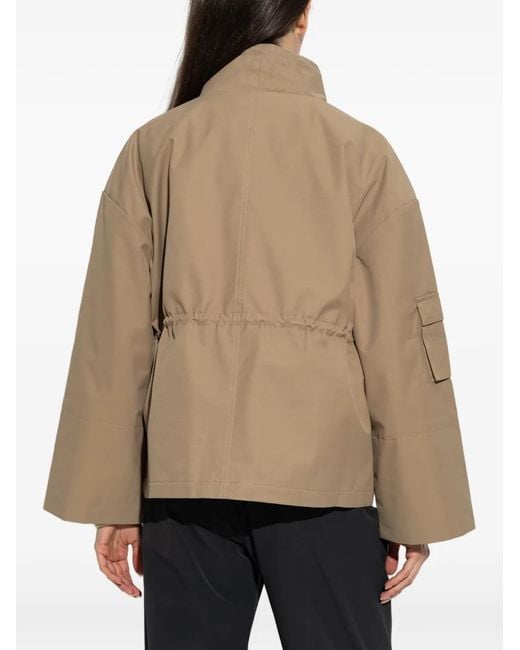 Rethinkit Studios Natural Cloud Drawstring-Fastening Jacket