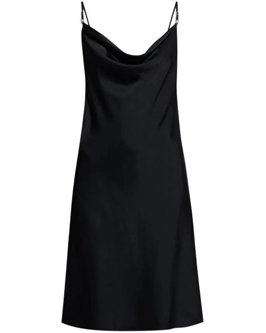 Versace Black Elegant Mini Dress For