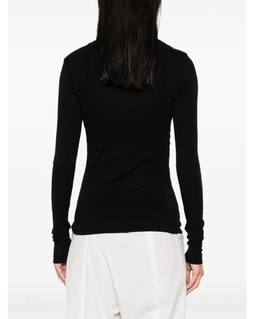 Pull À Col Roulé Rohe en coloris Black