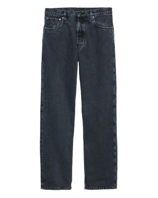 Prada Jeans Met Geverfd Effect in het Blue voor heren