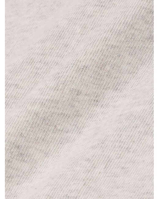Sporty & Rich White Vendome Half-zip Sweatshirt
