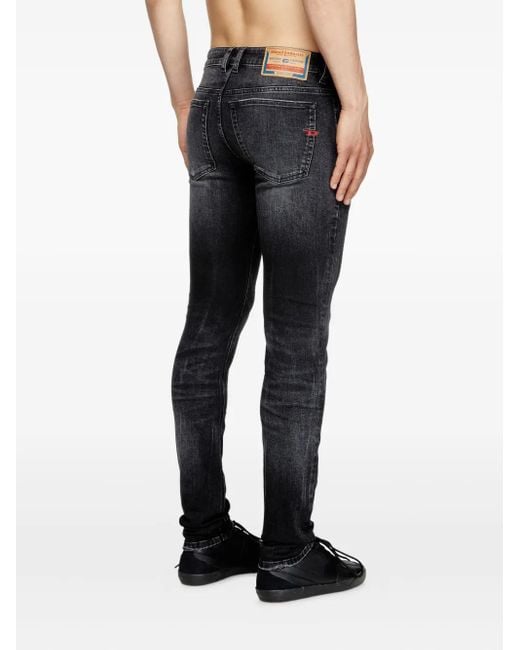 DIESEL 1979 Sleenker Jeans in het Gray voor heren