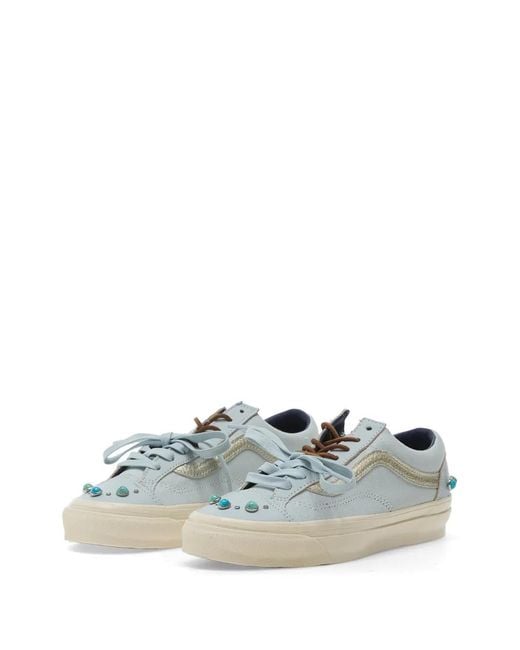 Vans White Lx Old Skool 36 Stud-Embellishment Sneakers