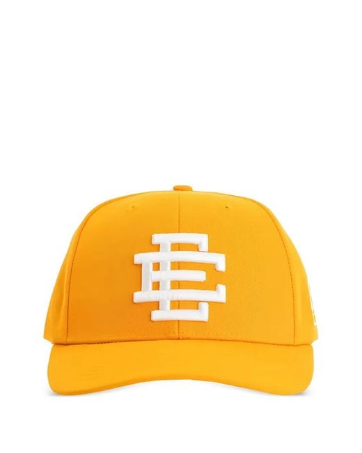 Eric Emanuel Orange Logo-Embroidered Cap for men