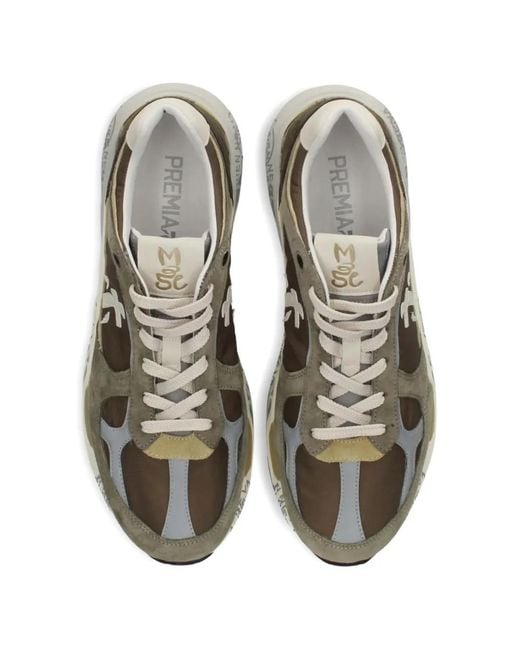 Premiata White Mase 8022 Sneakers for men