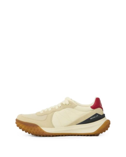 Moncler White City Trek Sneakers for men