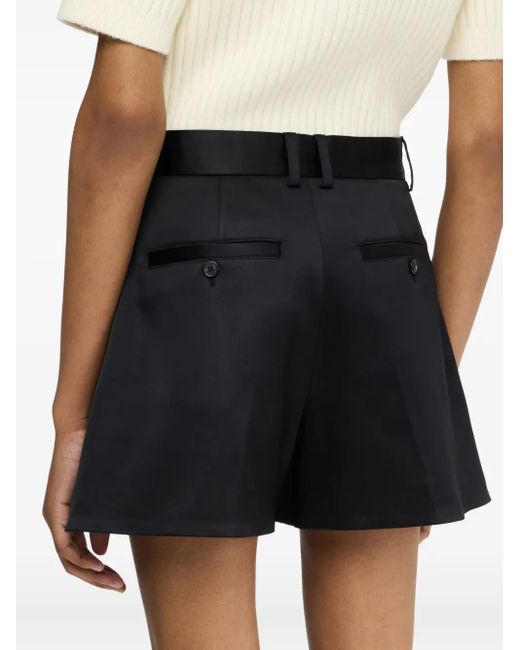 J.W. Anderson Black Zip-Pocket Tailored Shorts