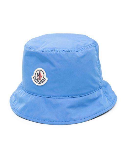 Moncler Blue Reversible Bucket Hat for men