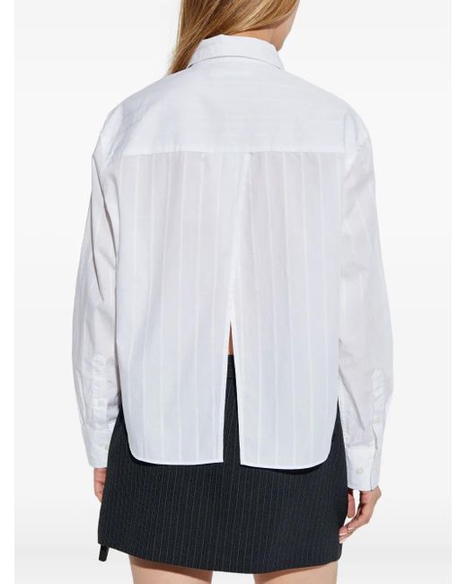 Samsøe & Samsøe White Saatrani Shirt