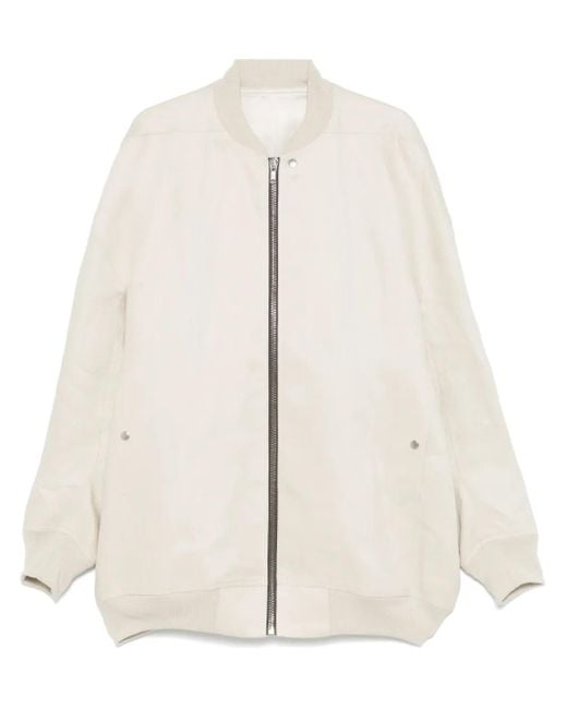 Rick Owens Jumbo Flight Jack in het White voor heren