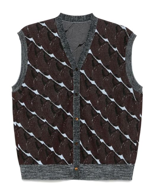 JNBY Black Printed Cardigan