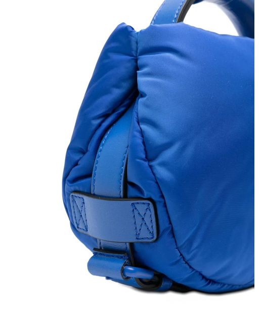 Moschino Blue Handle Me Small Hand Bag