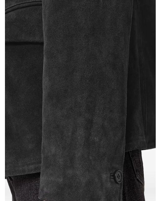 AllSaints Black Blazer Hornett À Boutons Et Empiècements for men