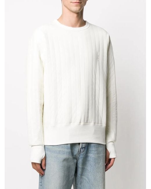 Ambush Gewatteerde Sweater in het White