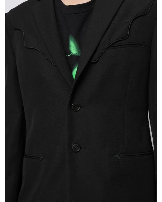 Sankuanz Einreihiges Sakko in Black für Herren