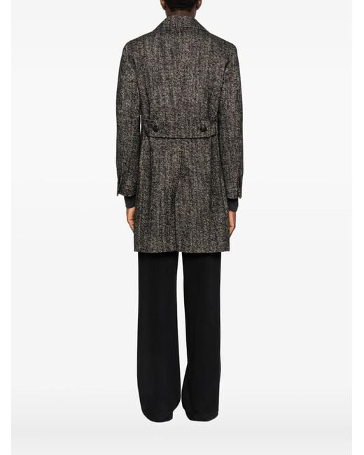 Tagliatore Gray Coats for men