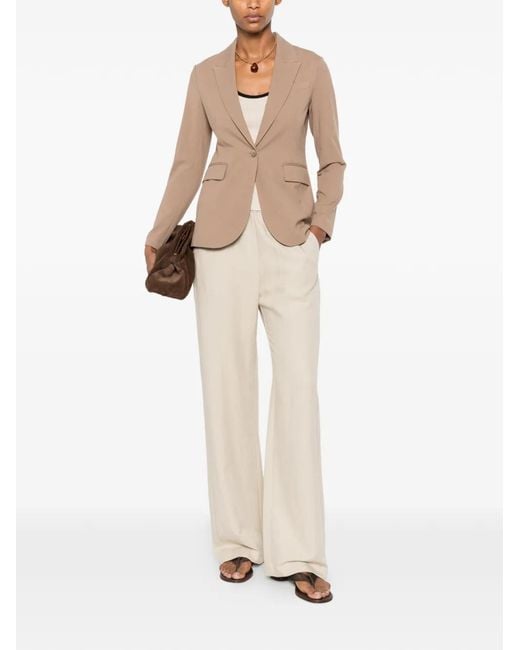 Circolo 1901 Natural Single-Breasted Jacket
