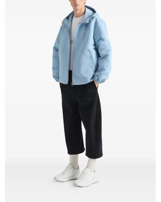 Givenchy Blue Elastic-Waist Trousers for men