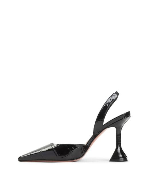AMINA MUADDI White Point Slingback Mules