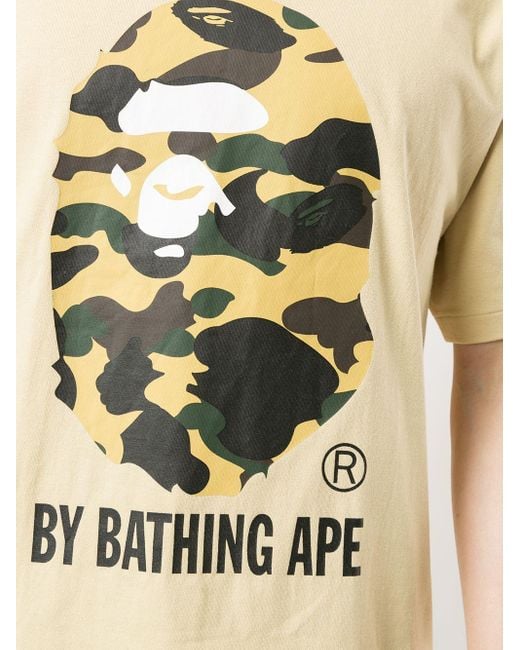 camo a bathing ape shirt