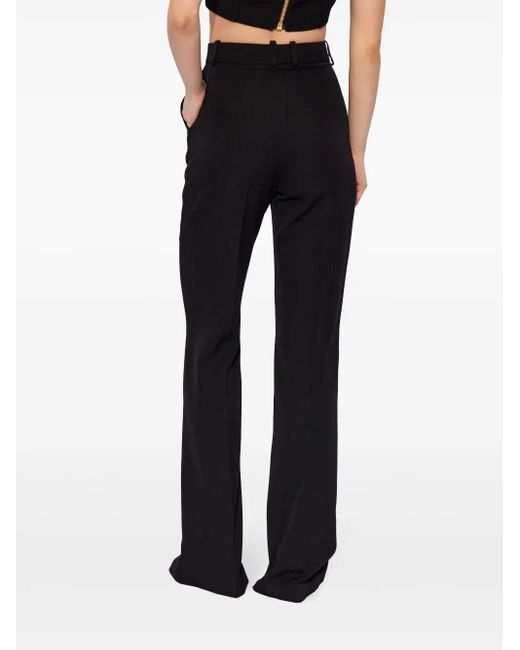 Balmain Black Elegant Tailored Pants