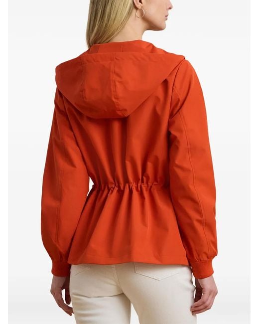 Ralph Lauren Red Veste À Capuche