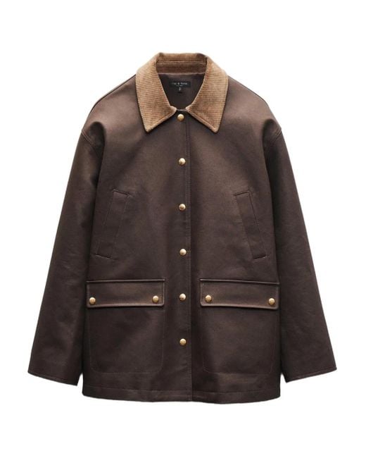 Rag & Bone コーデュロイカラージャケット Brown