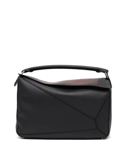 Loewe Puzzle Schultertasche in Black für Herren