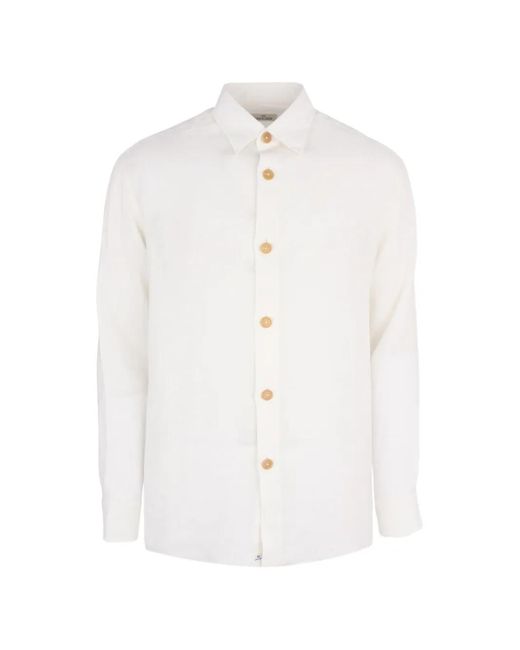 Alessandro Gherardi White Buttoned Shirt for men