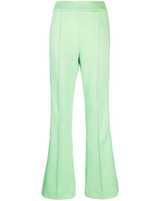Pantaloni sportivi con dettaglio cuciture di Fendi in Green