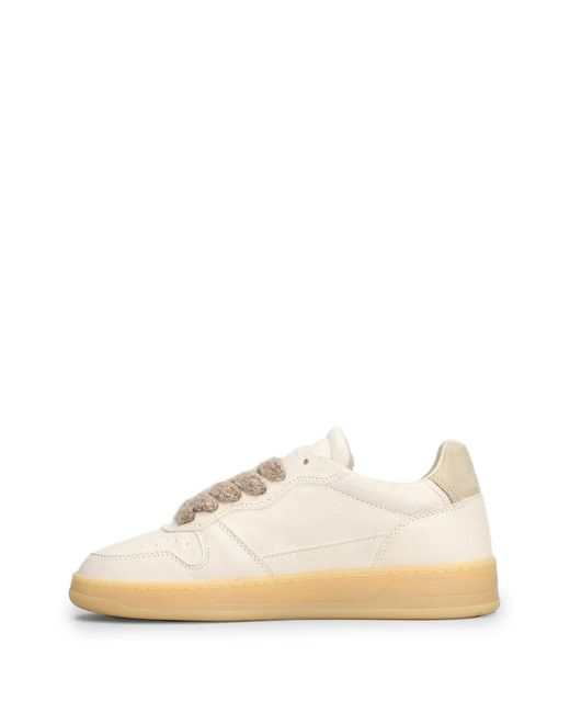 Date Natural Court 2.0 Leather Sneakers for men