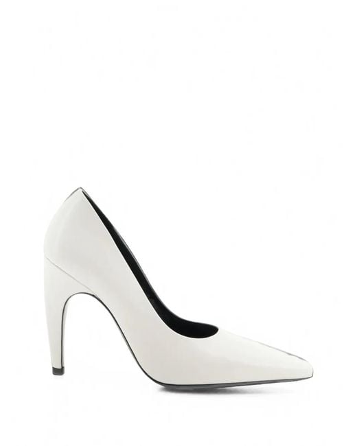 Jude White Fame Pointed-Toe Pumps